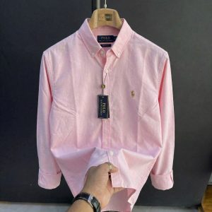 Oxford Cotton Ralph Luren Shirt-05