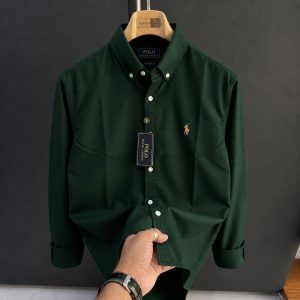 Oxford Cotton Ralph Luren Shirt-06