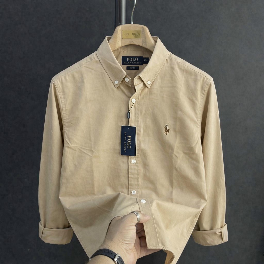 Oxford Cotton Ralph Luren Shirt-08